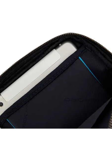 Borsello in pelle Piquadro Modus Special porta iPad®mini blu