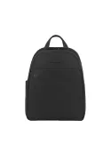 Piquadro Black Square Small size, Computer backpack with iPad® compartment, black