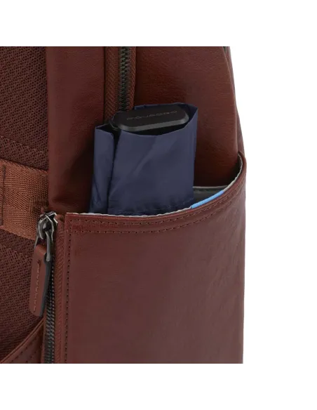 Kleine Laptop-Rucksack mit iPad®-Fach Piquadro Black Square, schwarz