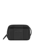 Piquadro Brief2 Toiletry bag in recycled fabric, black