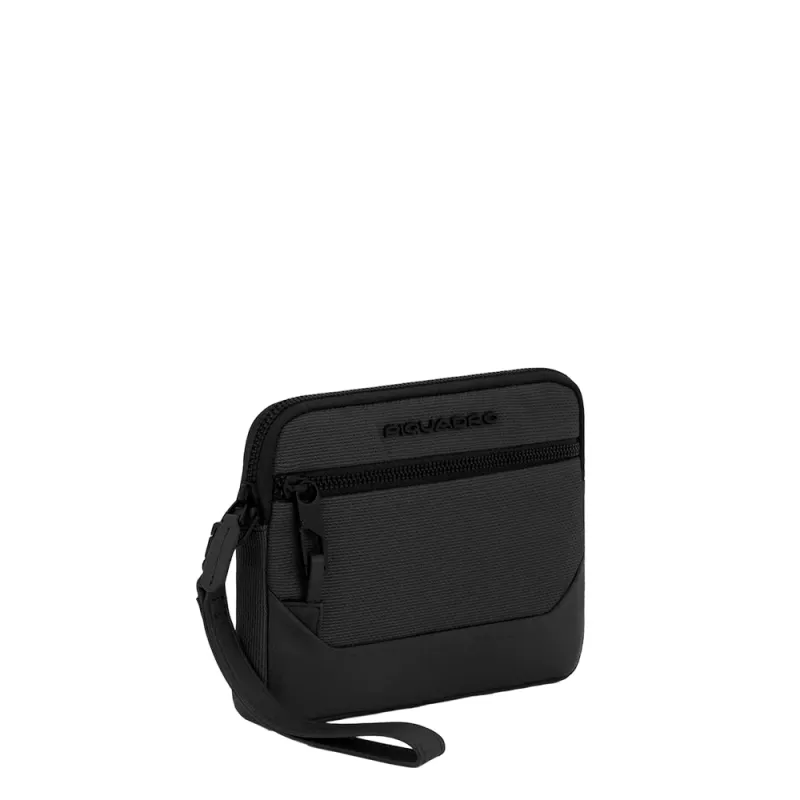 Pochette sottile con manico Piquadro Gio nera 2