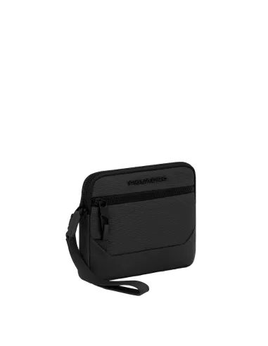Pochette sottile con manico Piquadro...