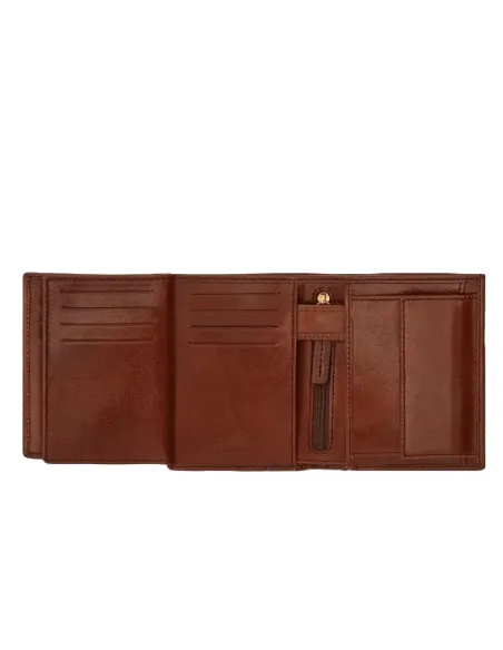 The Bridge Story Brieftasche für Männer mit Münzfach und ID Fenster