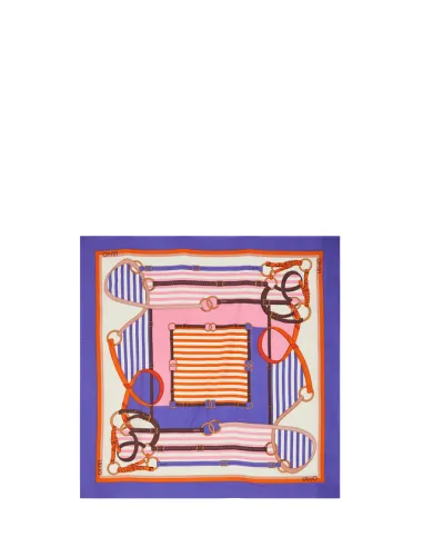 Foulard Liu Jo con stampa glicine