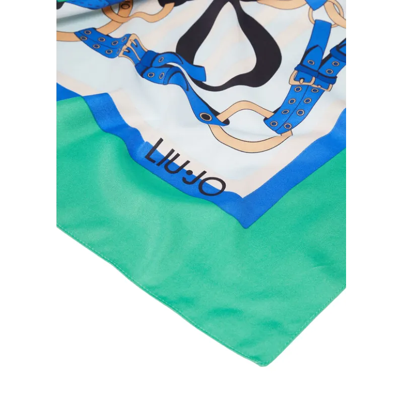 Foulard Liu Jo con stampa verde 2