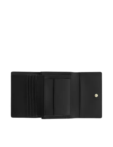 Portafogli medio con pattina in pelle...