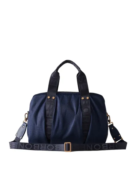 Bauletto medio Borbonese Jet blu