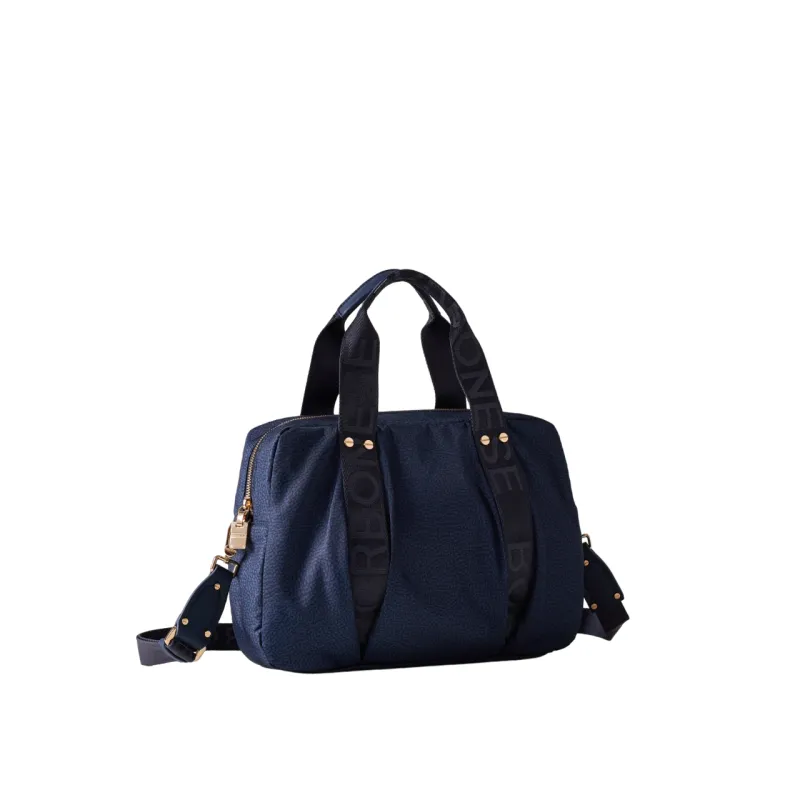 Bauletto medio Borbonese Jet blu 2