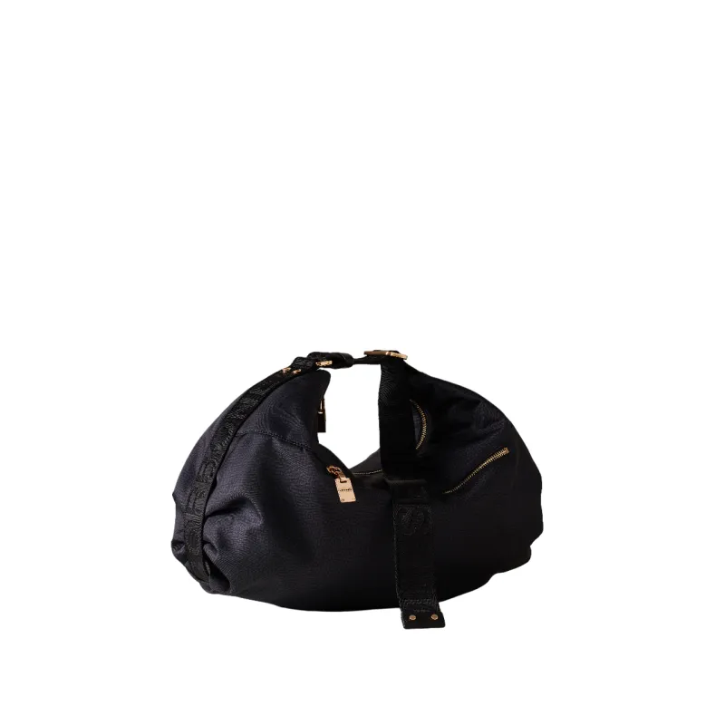 Borsa a spalla L Borbonese OP Dark Black 2