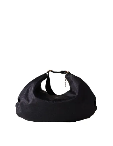 Borsa a spalla L Borbonese OP Dark Black