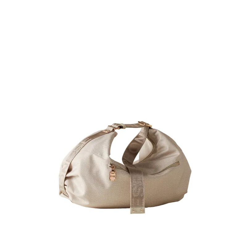 Borbonese Recycled fabric shoulder bag 2