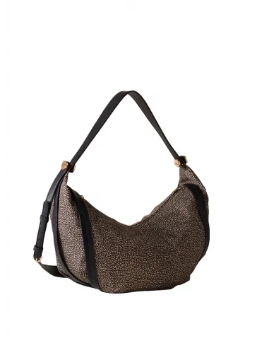 Borsa a spalla media Borbonese New...