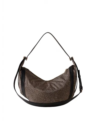 Borsa a spalla media Borbonese New...