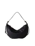 Borbonese women's bag with adjustable, removable shoulder strap, black