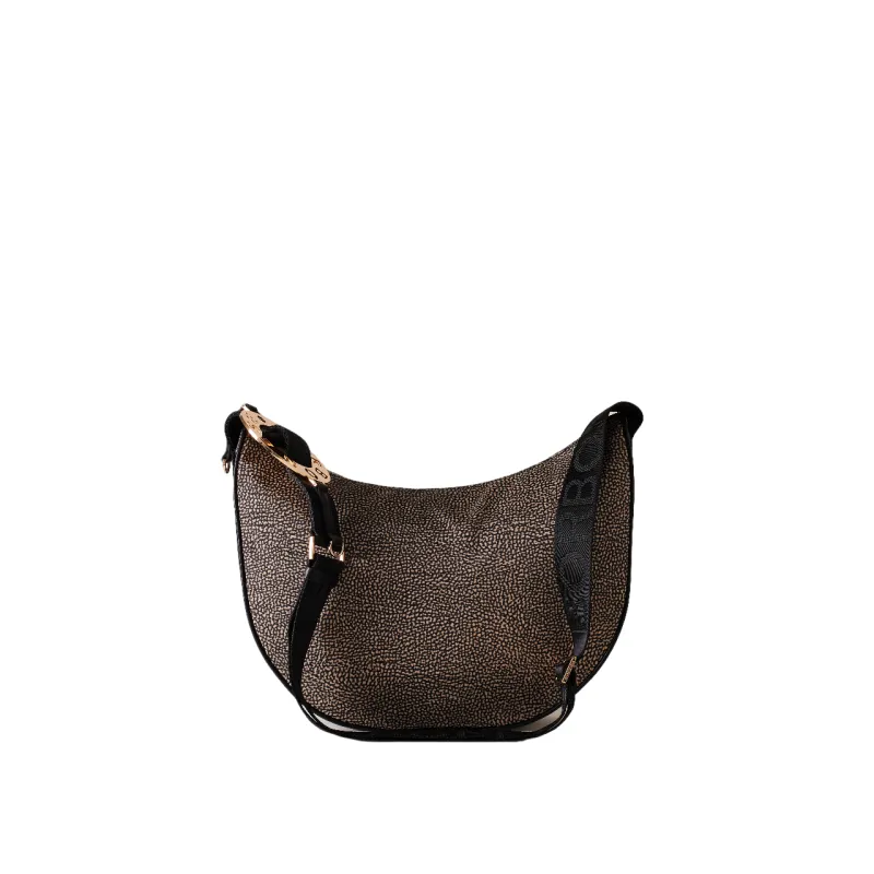 Mezza luna Borbone media OP Naturale Nero 2