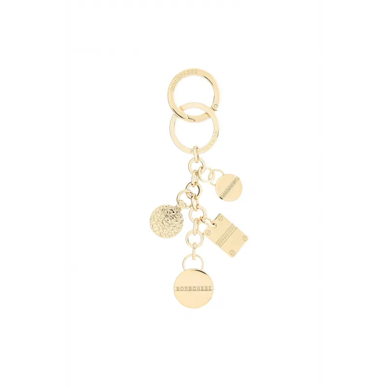 Borbonese metal women's key ring