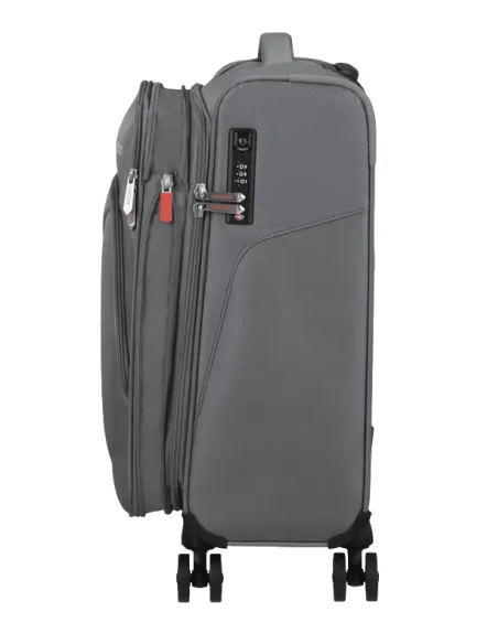 American Tourister SummerFunk Erweiterbarer Kabinentrolley Titanium