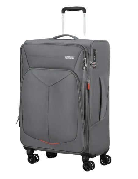 Medium expandable trolley SummerFunk, Titanium