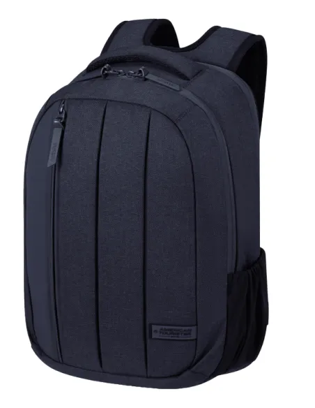 14" Computer-Rucksack aus recyceltem Stoff American Tourister Streethero, blau