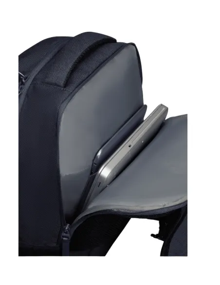 14" Computer-Rucksack aus recyceltem Stoff American Tourister Streethero, blau