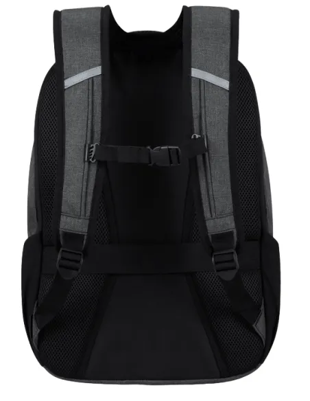 15,6" Computer-Rucksack aus recyceltem Stoff American Tourister Streethero, grau