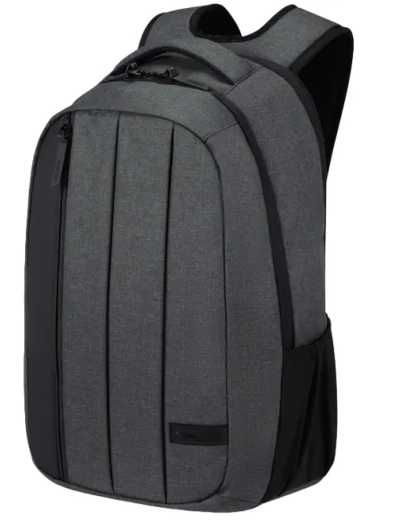 17,3" Computer-Rucksack aus recyceltem Stoff American Tourister Streethero, grau