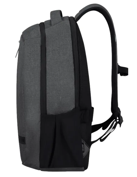 17,3" Computer-Rucksack aus recyceltem Stoff American Tourister Streethero, grau