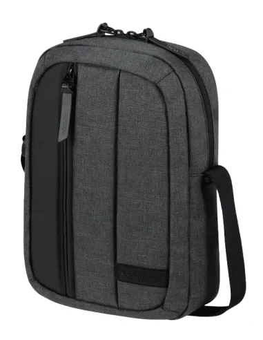 Men's recycled fabric cross-body bag,...