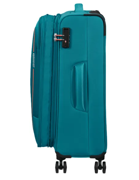 Medium trolley American Tourister Pulsonic, Stone Teal