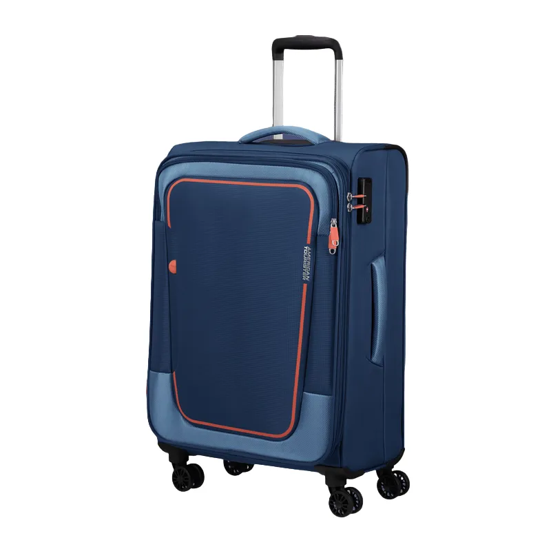 Medium trolley American Tourister Pulsonic, Combat Navy 2