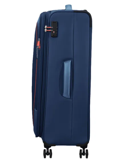 Trolley grande espandibile American Tourister Pulsonic, Combat Navy
