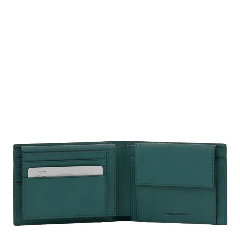 Portafogli uomo B3 con portamonete e pattina porta...