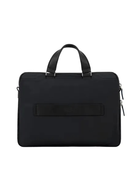 Piquadro PQ-RY expandable laptop briefcase black