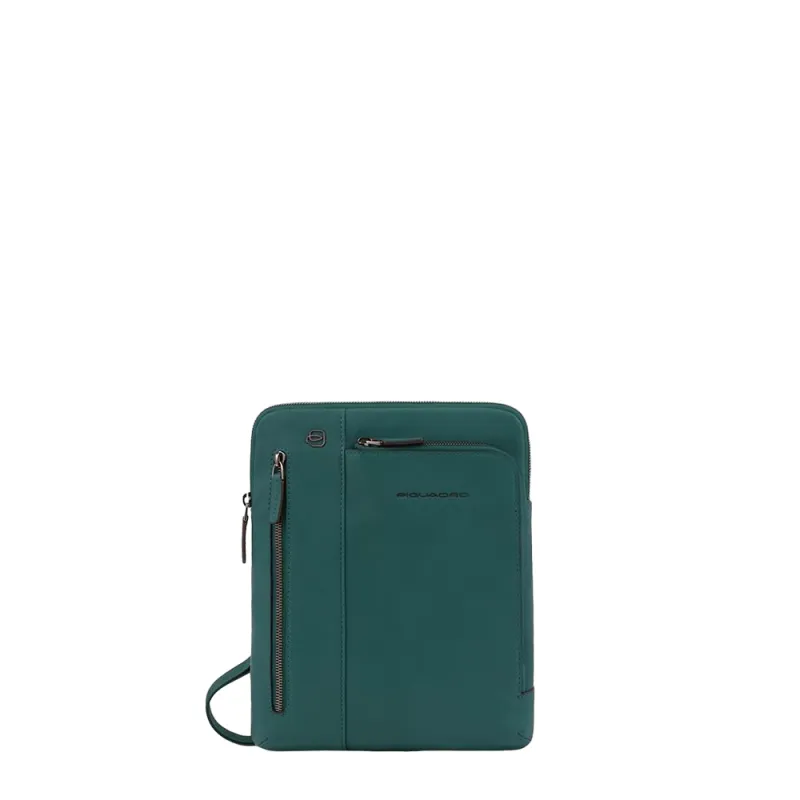 Borsello porta iPad® Black Square verde