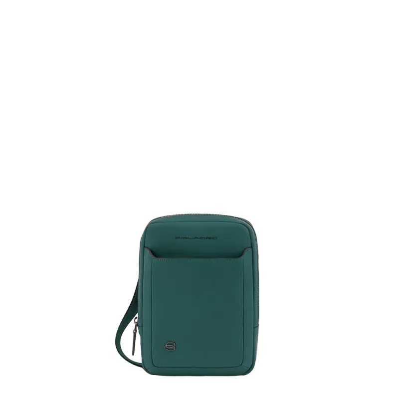 Leather crossbody bag B3 green