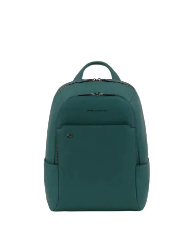 Zaino Porta PC in pelle B3 verde