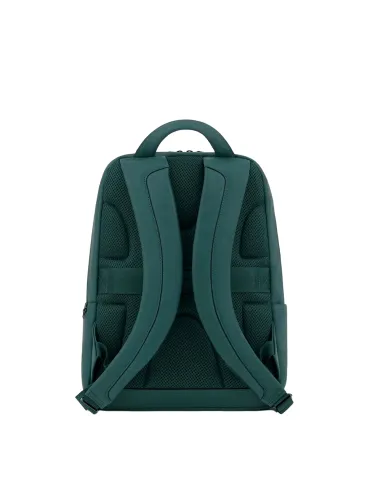 Piquadro B3 Leather PC Backpack green