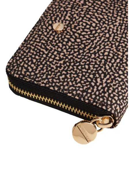 Borbonese women's small wallet with zip fastener