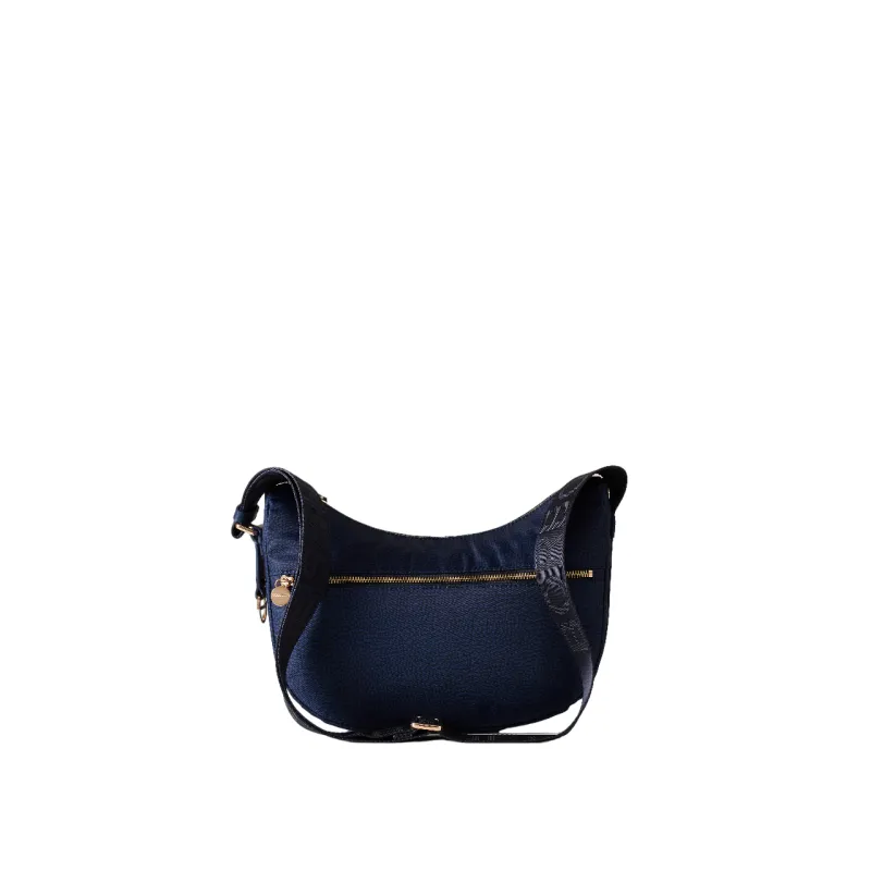 Mezza luna piccola Borbonese blu