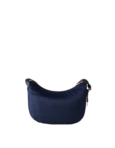 Borbonese luna bag small blue