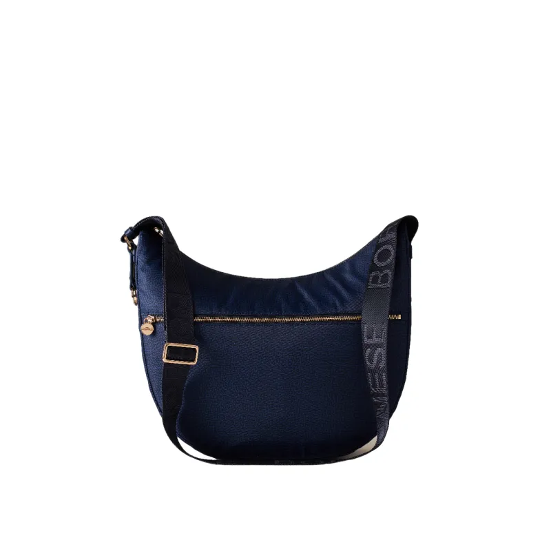 Mezza luna grande Borbonese blu