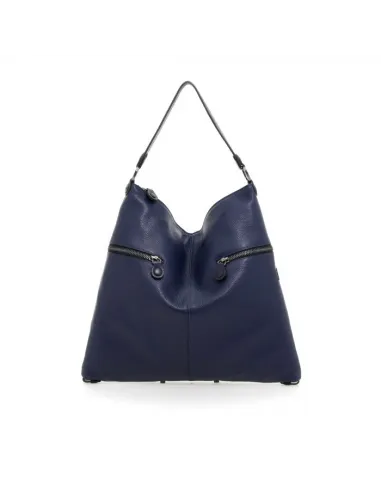 Borsa in pelle Gabs Margherita Blu