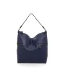 Gabs Margerita leather women's shoulder bag, blue