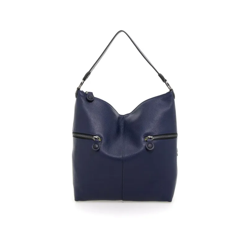 Borsa in pelle Gabs Margherita Blu