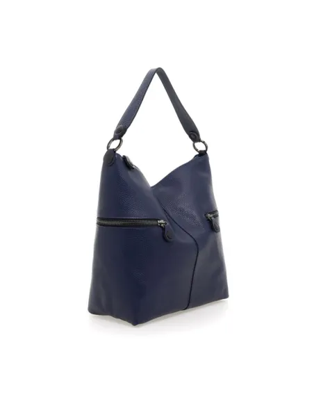 Borsa in pelle Gabs Margherita Blu