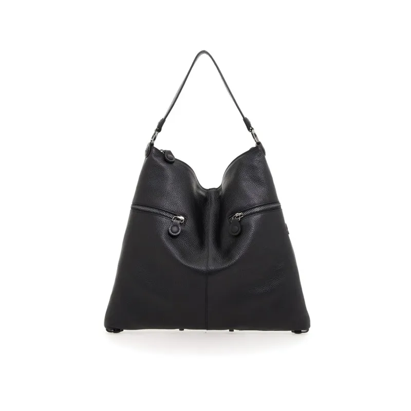 Gabs Margerita Damen Schultertasche aus Leder, schwarz 2