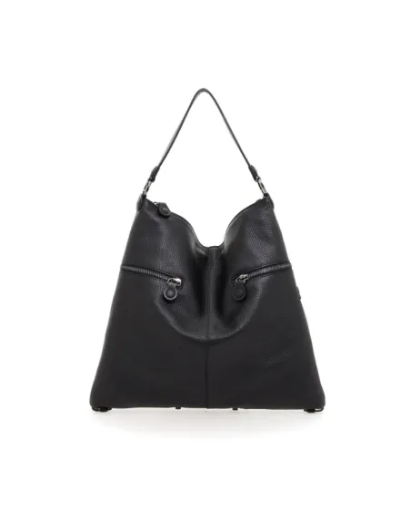 Gabs Margerita Damen Schultertasche aus Leder, schwarz
