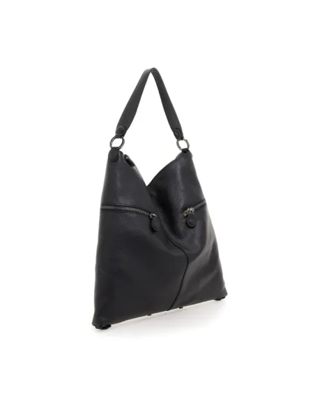 Gabs Margerita Damen Schultertasche aus Leder, schwarz