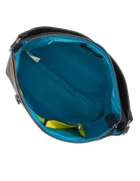 Gabs Margerita Damen Schultertasche aus Leder, schwarz