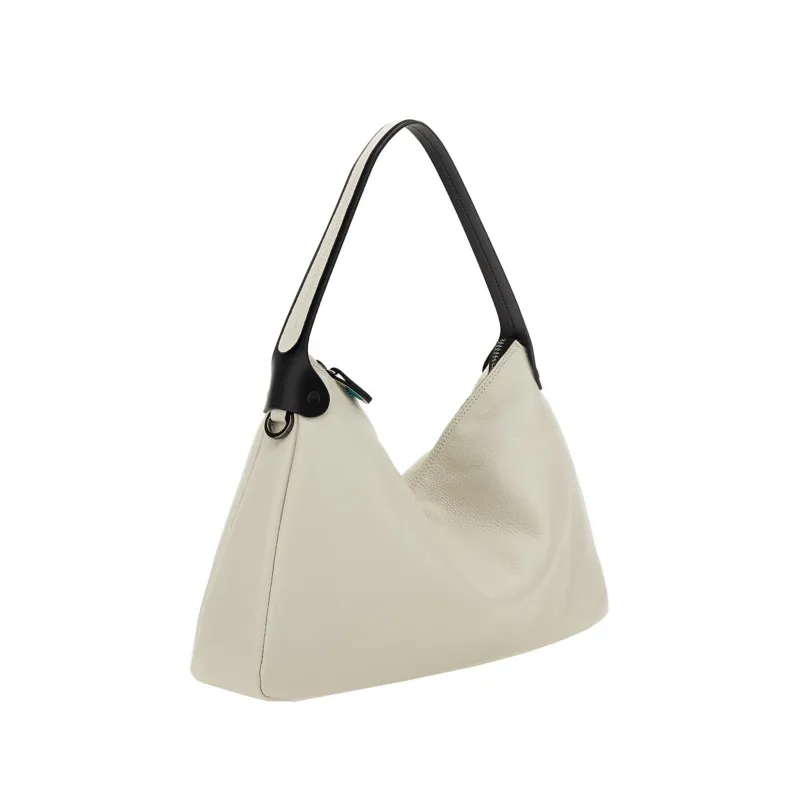 Borsa donna in pelle Calliope M Gabs bianco ottico 2